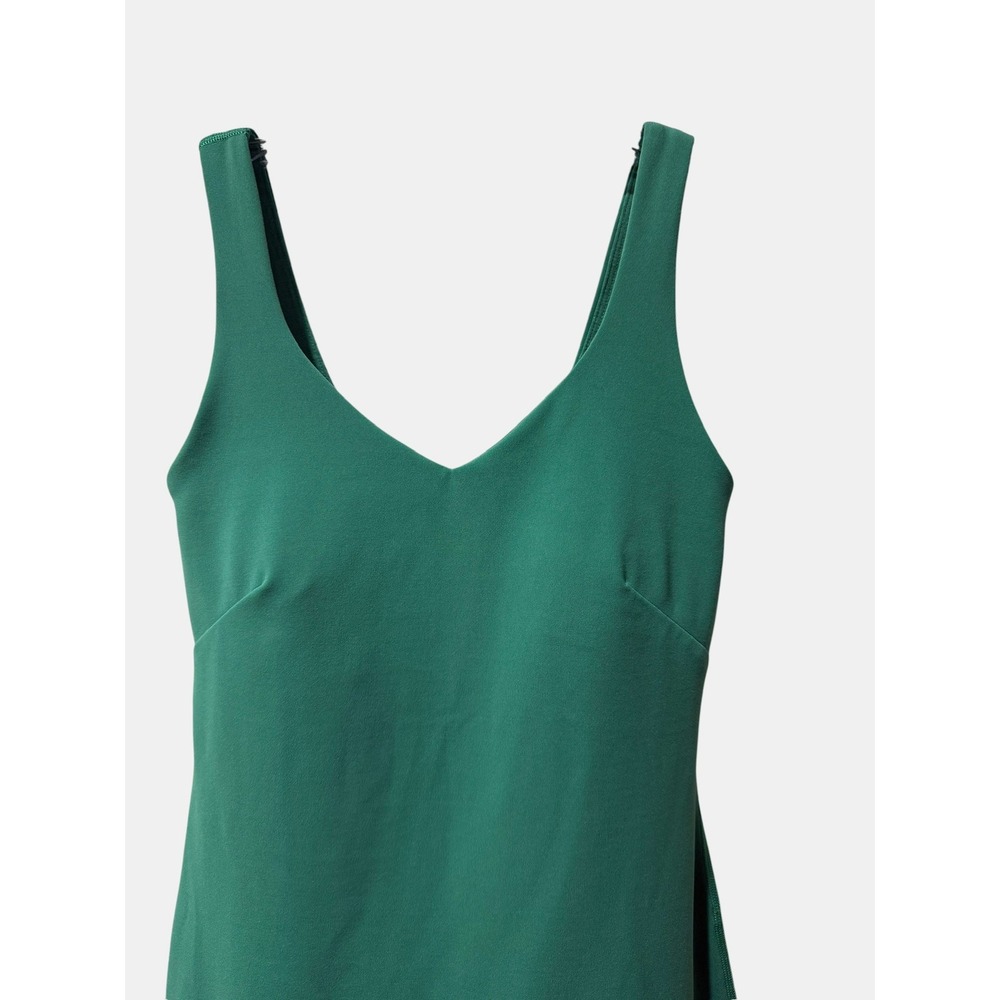 Lululemon Align Dress Cascadia Green Nulu Athletic Tennis Mini Dress Pocket/0 - Picture 7 of 12